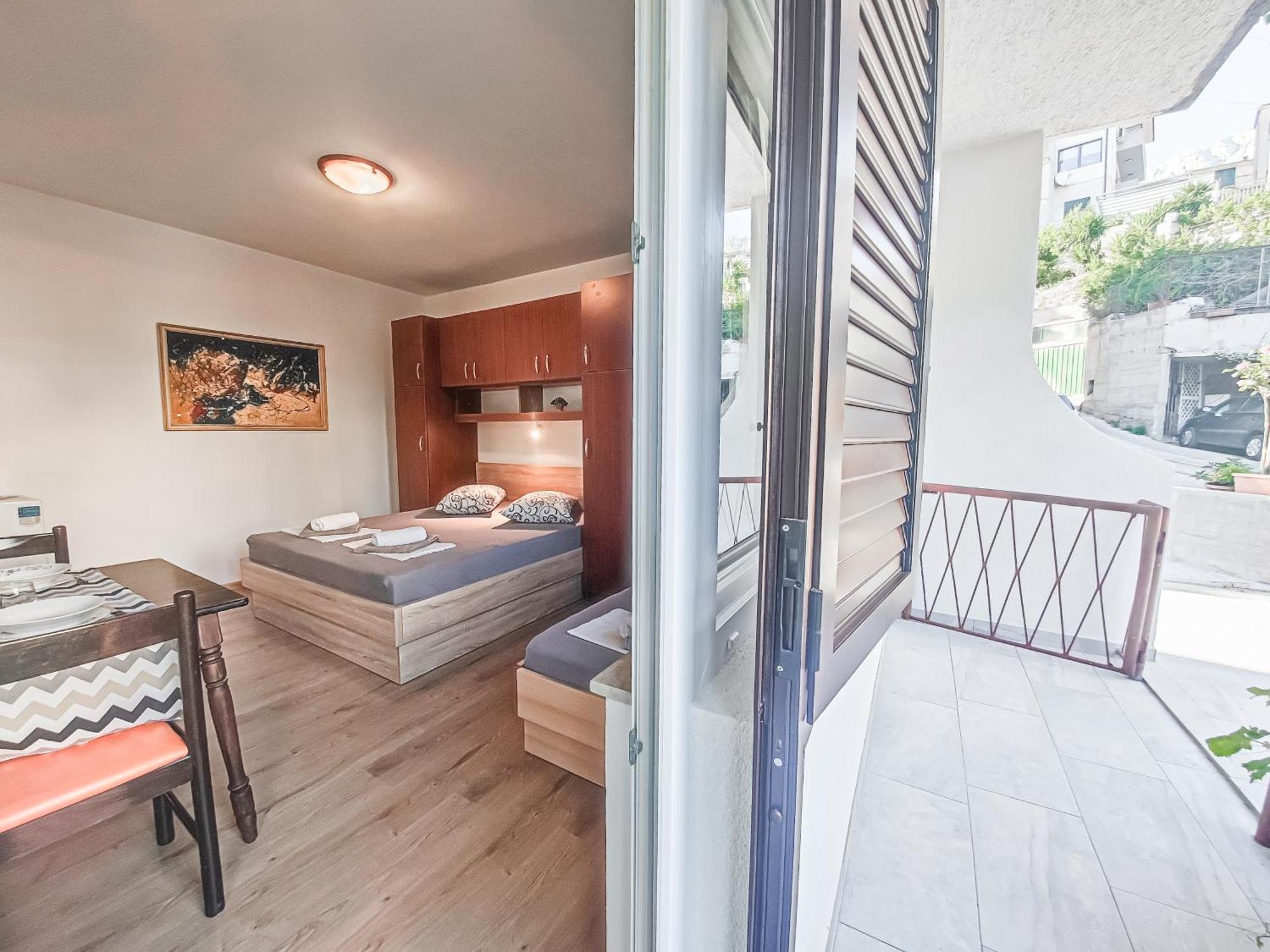 מאקרסקה Apartman Biljana מראה חיצוני תמונה